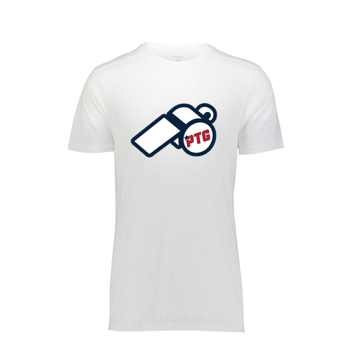 [FTSCUBWH-AS-LOGO3] Decker Men's Tri-Blend T-Shirt - Short Sleeve (Adult S, White, Logo 3)