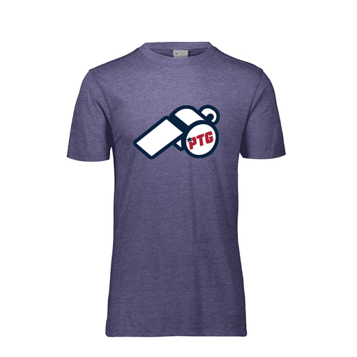 [FTSCUBRY-AS-LOGO3] Decker Men's Tri-Blend T-Shirt - Short Sleeve (Adult S, Royal, Logo 3)