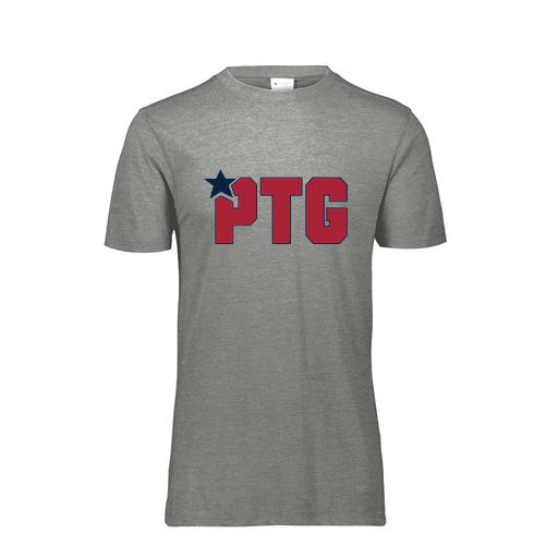 [FTSCUBGY-YS-LOGO2] Decker Youth Tri-Blend T-Shirt - Short Sleeve (Youth S, Gray, Logo 2)