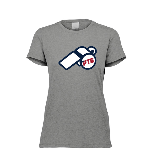 [FTSCUBGY-FAXS-LOGO3] Decker Women's Tri-Blend T-Shirt - Short Sleeve (Female Adult XS, Gray, Logo 3)