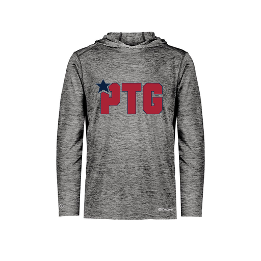 [FOLHCGBK-AS-LOGO2] Decker Men's Charge Hoodie (Adult S, Black, Logo 2)