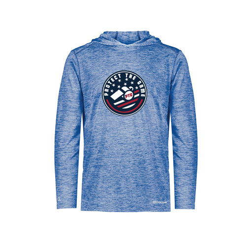 [FOLHCGRY-AS-LOGO1] Decker Men's Charge Hoodie (Adult S, Royal, Logo 1)