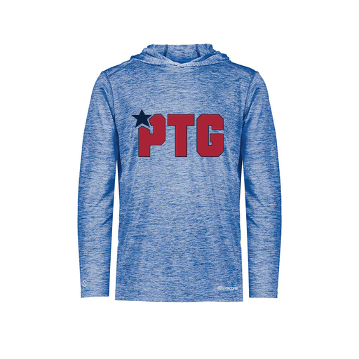 [FOLHCGRY-AS-LOGO2] Decker Men's Charge Hoodie (Adult S, Royal, Logo 2)