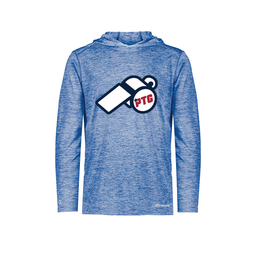 [FOLHCGRY-AS-LOGO3] Decker Men's Charge Hoodie (Adult S, Royal, Logo 3)