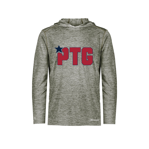 [FOLHCGGY-YS-LOGO2] Decker Youth Charge Hoodie (Youth S, Gray, Logo 2)